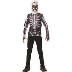 Maskeraadi kostüüm lastele Skull Trooper Pikk Pealuu 13-14 aastat цена и информация | Карнавальные костюмы | kaup24.ee