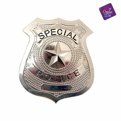 Tuvastussilt My Other Me Police Metall 6 x 7 cm цена и информация | Карнавальные костюмы | kaup24.ee