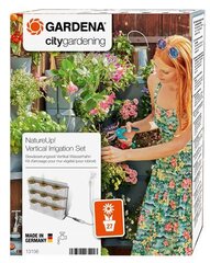 Комплект микрокапельного полива для вертикального садоводства для 27 горизонтальных горшков  Gardena NatureUp! цена и информация | Оборудование для полива | kaup24.ee