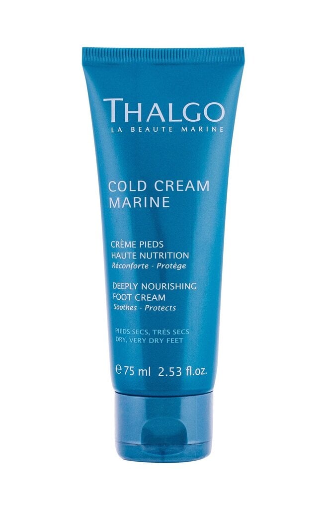 Toitev jalakreem Thalgo Cold Marine 75 ml цена и информация | Kehakreemid, losjoonid | kaup24.ee