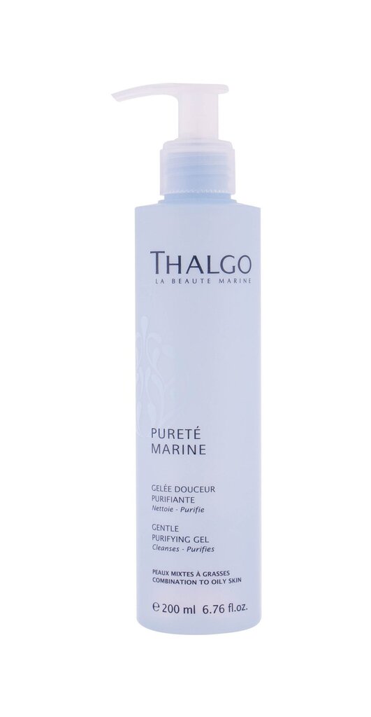 Puhastav näokreem rasusele nahale Thalgo Purete Marine 200 ml цена и информация | Näopuhastusvahendid | kaup24.ee