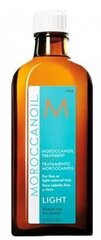 Juukseõli Moroccanoil Treatment Light 100 ml hind ja info | Maskid, õlid, seerumid | kaup24.ee