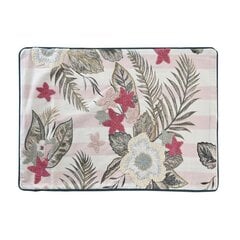 Padjakate DKD Home Decor 60 x 1 x 40 cm Roosa Roheline Troopiline hind ja info | Dekoratiivpadjad ja padjakatted | kaup24.ee