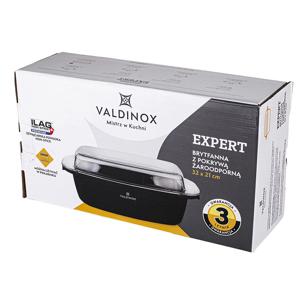 Valdinox Expert Roaster pott kaanega, 5,7 l + 2,4 l цена и информация | Potid ja kiirkeedupotid | kaup24.ee