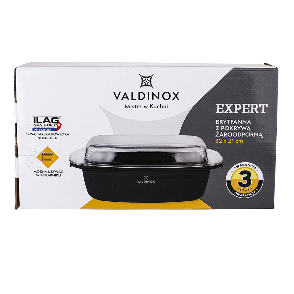 Valdinox Expert Roaster pott kaanega, 5,7 l + 2,4 l цена и информация | Potid ja kiirkeedupotid | kaup24.ee