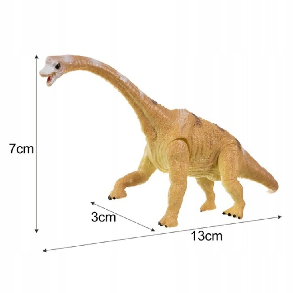 Dinosauruse kujukeste komplekt, 6 tk цена и информация | Poiste mänguasjad | kaup24.ee