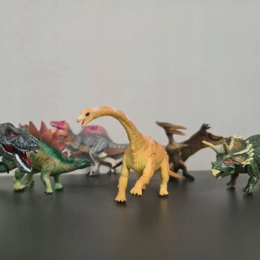 Dinosauruse kujukeste komplekt, 6 tk цена и информация | Poiste mänguasjad | kaup24.ee