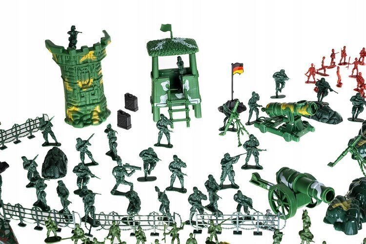 Sõdurite mänguasjaalus, 300 tk hind ja info | Poiste mänguasjad | kaup24.ee