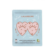 Увлажняющая маска LALARECIPE Heart Goggle Moisture Mask 10x7 г, для глаз цена и информация | Маски для лица, патчи для глаз | kaup24.ee