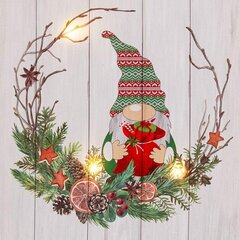 Картина Декоративный LED Рождество 38 x 38 cm цена и информация | Картины, живопись | kaup24.ee