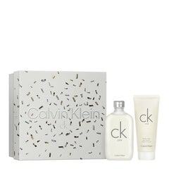 Komplekt Calvin Klein Ck One meestele/naistele: EDT tualettvesi 200 ml + kehakreem 200 ml цена и информация | Женские духи | kaup24.ee