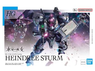 Kokkupandud mudel Bandai HG Mercury nõid Heindree Sturm 65112 hind ja info | Klotsid ja konstruktorid | kaup24.ee