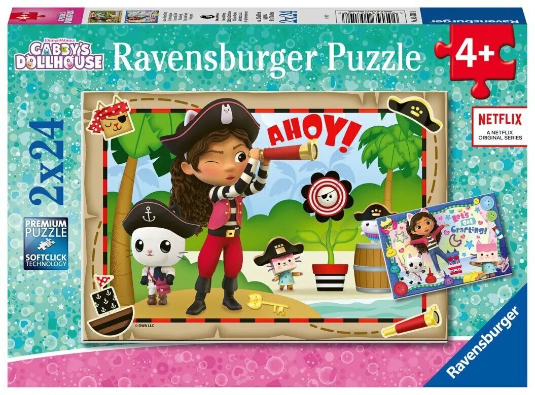 Pusle Ravensburger Cat Cottage Gabi, 48 tk цена и информация | Pusled | kaup24.ee