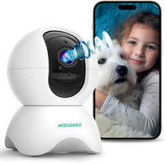 Камера видеонаблюдения Acculenz 5 Мп, внутренняя, WLAN цена и информация | Valvekaamerad | kaup24.ee