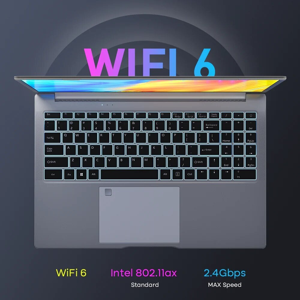 Ninkear N16 Pro 16-tolline 2,5K 165Hz Intel Core i7-1260P WiFi 6 32GB RAM + 2TB SSD цена и информация | Sülearvutid | kaup24.ee