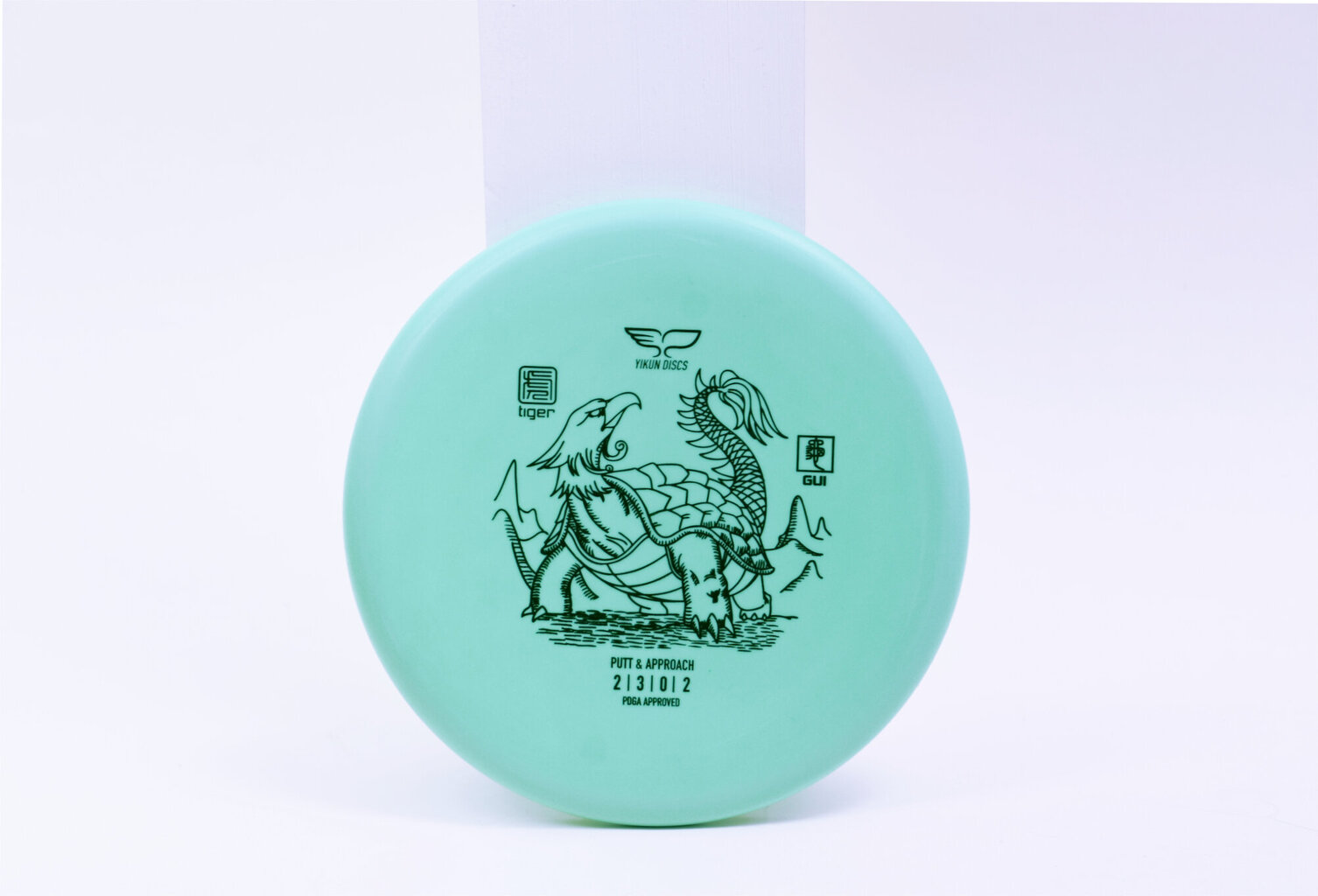 Discgolfi ketas Yikun Gui Tiger Green цена и информация | Discgolf | kaup24.ee