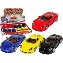 Porsche Carrera GT Metal Car 1:36 4 Colours Drive HXKT038 hind ja info | Poiste mänguasjad | kaup24.ee