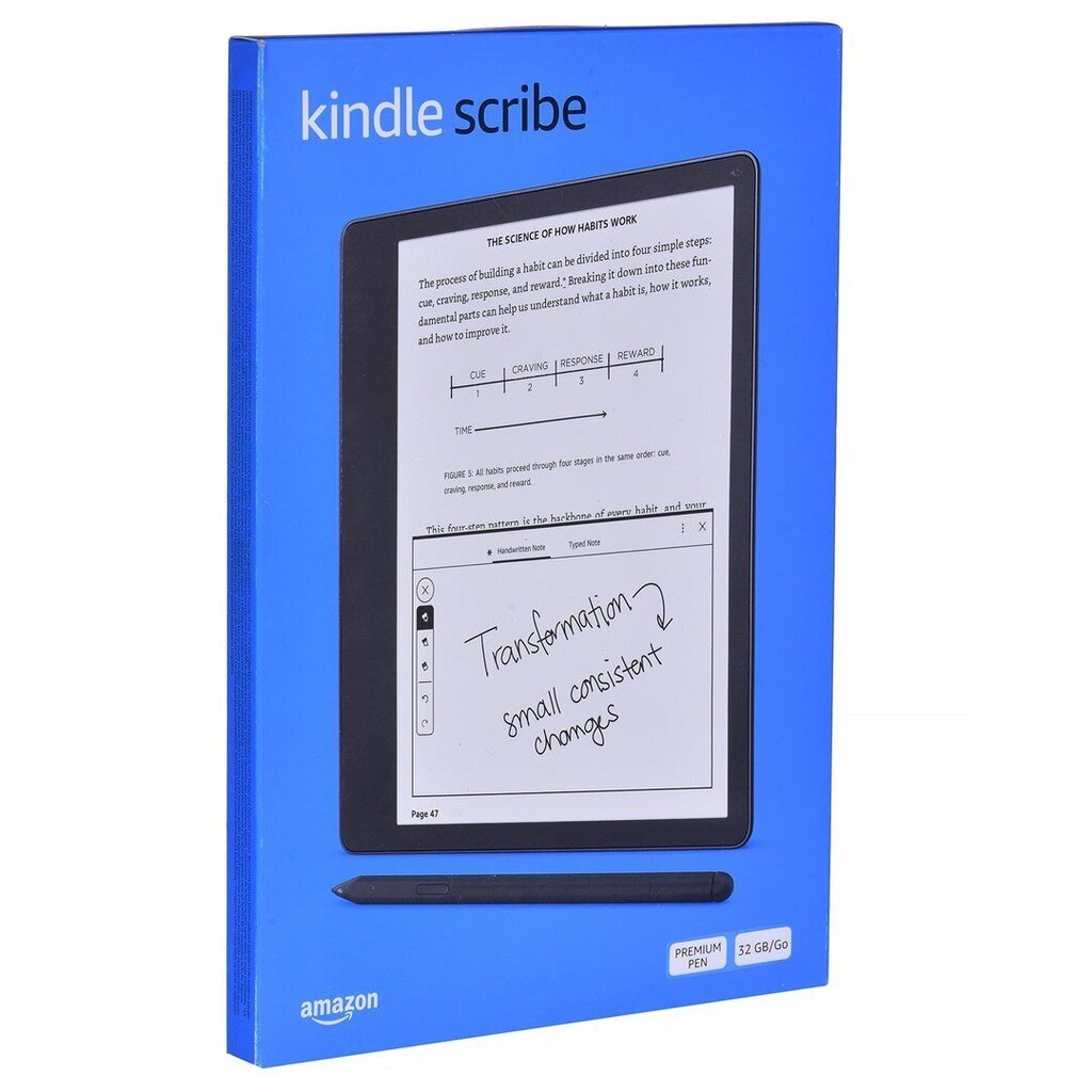 Kindle Scribe 32GB USB-C tungsten цена и информация | E-lugerid | kaup24.ee