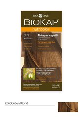 Juuksevärv Biokap Nutricolor Nr. 7.3 Golden Blond Dye 140 ml hind ja info | Juuksevärvid | kaup24.ee