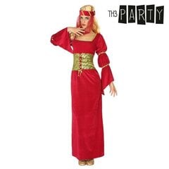 Maskeraadi kostüüm täiskasvanutele Punane Keskaja daam hind ja info | Karnevali kostüümid | kaup24.ee