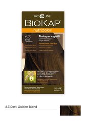 Краска для волос Biokap Nutricolor  6.3 / Темный золотой цена и информация | Краска для волос | kaup24.ee