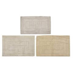 Vannimatt DKD Home Decor, helepruun, 80 x 50 x 1 cm, 3 tk цена и информация | Ковры | kaup24.ee