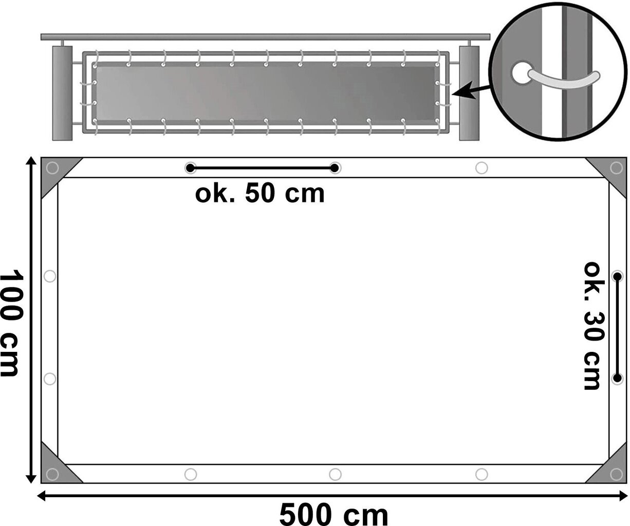 Vaip 100x500 cm hind ja info | Vaibad | kaup24.ee