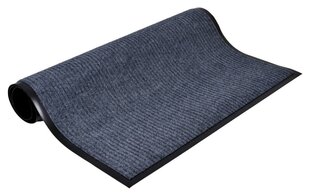 Серый входной коврик, 90x150 см, под дверь цена и информация | Ковры | kaup24.ee