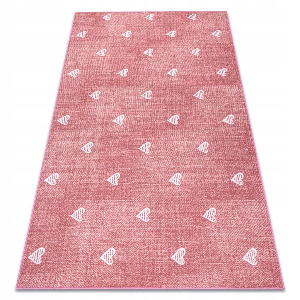 Laste vaip Hearts, 100x150cm hind ja info | Vaibad | kaup24.ee