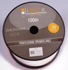 Libox 2 x 6,00 mm, 100 m hind ja info | Kaablid ja juhtmed | kaup24.ee