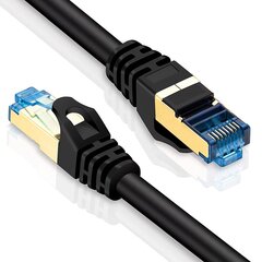 Montis KABEL SIECIOWY S/FTP MT041-20 CAT.7 Сетевой кабель 20 м Черный Cat7 S/FTP (S-STP) цена и информация | Кабели и провода | kaup24.ee