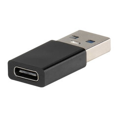 Адаптер Vivanco USB-A 3.1 - USB-C (45351) цена и информация | Кабели и провода | kaup24.ee