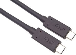 PremiumCord кабель USB4 8K 60Hz 0.5 м цена и информация | Кабели и провода | kaup24.ee