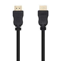 Кабель HDMI Aisens Cable HDMI V1.4 Alta Velocidad 14+1 CCS, A/M-A/M, Negro, 2.0m цена и информация | Кабели и провода | kaup24.ee