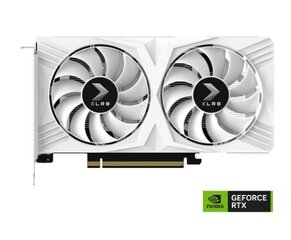 PNY GeForce RTX 4060 OC XLR8 Verto DF White Edition (VCG40608DFWXPB1-O) hind ja info | Videokaardid (GPU) | kaup24.ee