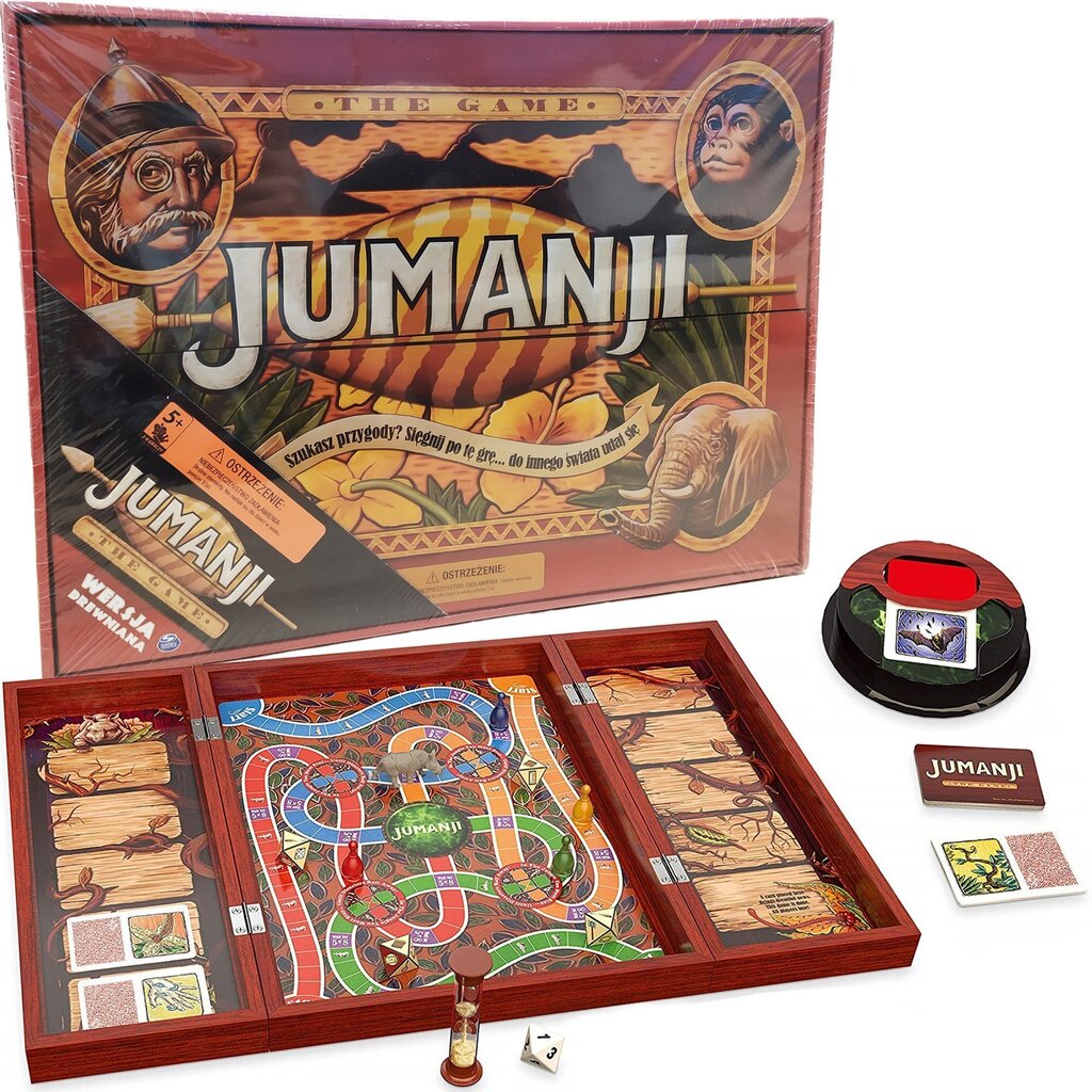 Jumanji Spin Master lauamäng цена и информация | Lauamängud ja mõistatused | kaup24.ee