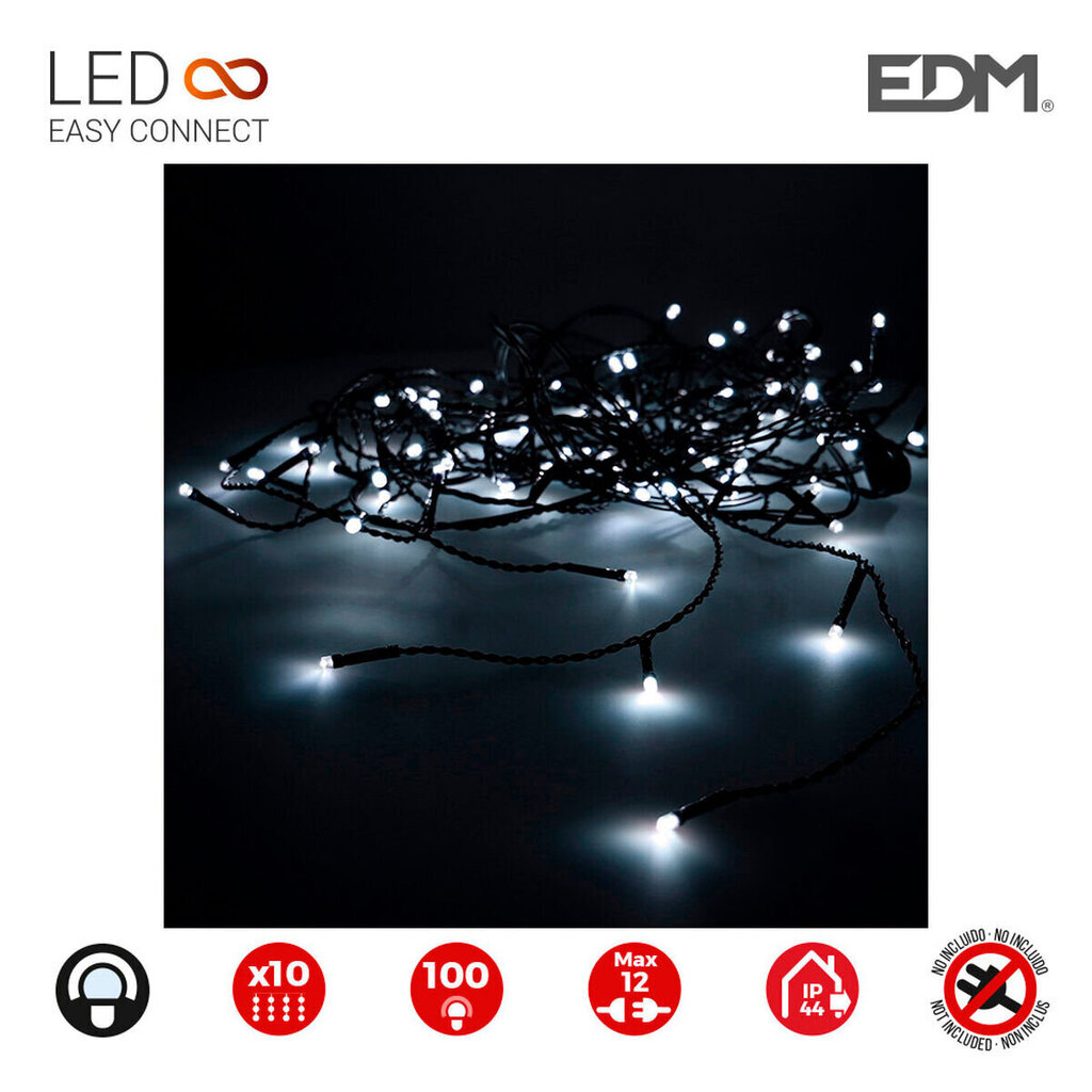 LED valgukardin, 2 x 1 m цена и информация | Jõulutuled | kaup24.ee