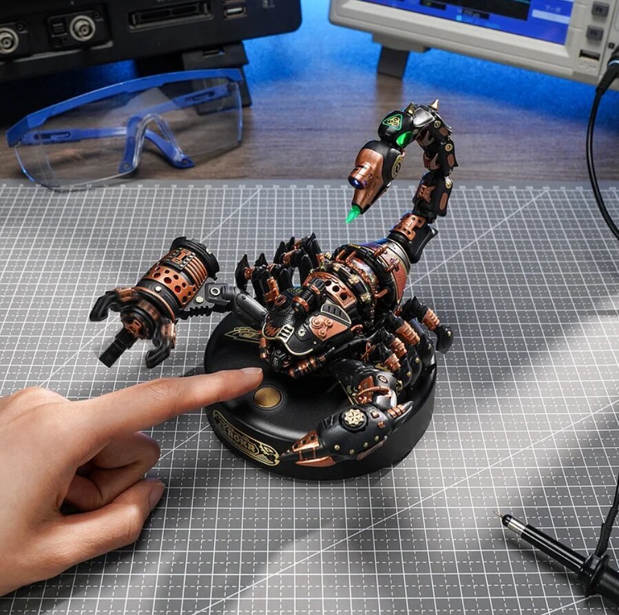 Robotime 3D mehaaniline konstruktor Emperor Scorpion цена и информация | Klotsid ja konstruktorid | kaup24.ee