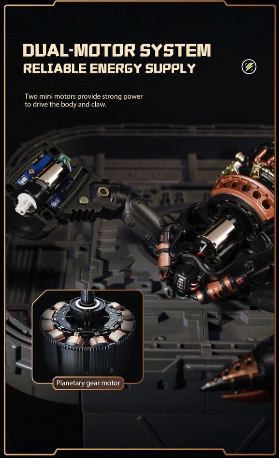 Robotime 3D mehaaniline konstruktor Emperor Scorpion цена и информация | Klotsid ja konstruktorid | kaup24.ee