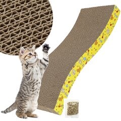 Когтеточка для кошек из картона Springos PA1077 цена и информация | Когтеточки | kaup24.ee
