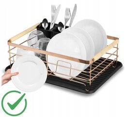 Складная сушилка для посуды цена и информация | Столовые и кухонные приборы | kaup24.ee