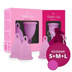 Менструальная чаша Perfect Cup, 3 шт. цена и информация | Тампоны, гигиенические прокладки для критических дней, ежедневные прокладки | kaup24.ee