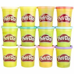Plastiliin Play-Doh Color Summer, 12 värvi hind ja info | Arendavad mänguasjad | kaup24.ee