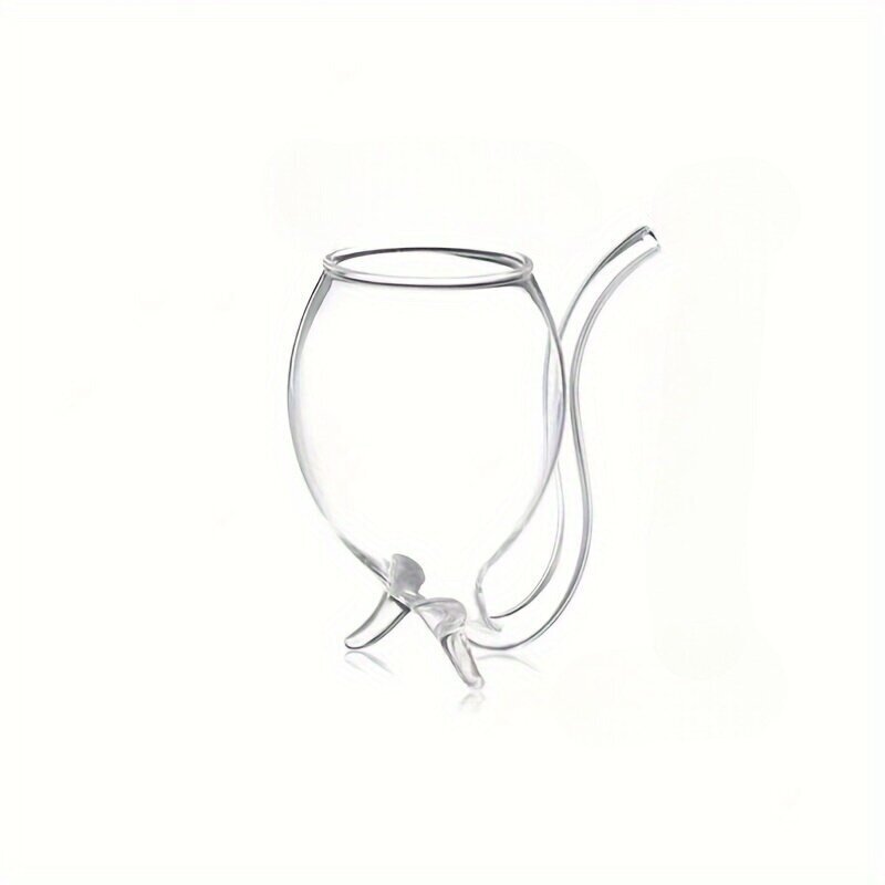 Klaas koos joogitoruga, 1 tk hind ja info | Klaasid, tassid ja kannud | kaup24.ee