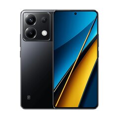 Xiaomi Poco X6 5G Dual SIM 8/256GB Black (MZB0FS7EU) цена и информация | Мобильные телефоны | kaup24.ee