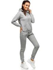 Spordikomplekt naistele J.Style Fleece Grey 70w02-2 70W02-2/S hind ja info | Naiste spordiriided | kaup24.ee