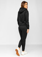 Spordikomplekt naistele J.Style Fleece Black 70w02-3 70W02-3/XL hind ja info | Naiste spordiriided | kaup24.ee