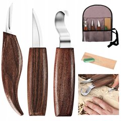 Набор ножей для резьбы по дереву RBHome, 5 шт. цена и информация | Механические инструменты | kaup24.ee