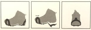 Нескользящие шипы для обуви Mountval цена и информация | Ледоходы, накладки на обувь | kaup24.ee