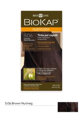 Краска для волос Biokap Nutricolor  5.06 / Мускатный орех цена и информация | Краска для волос | kaup24.ee